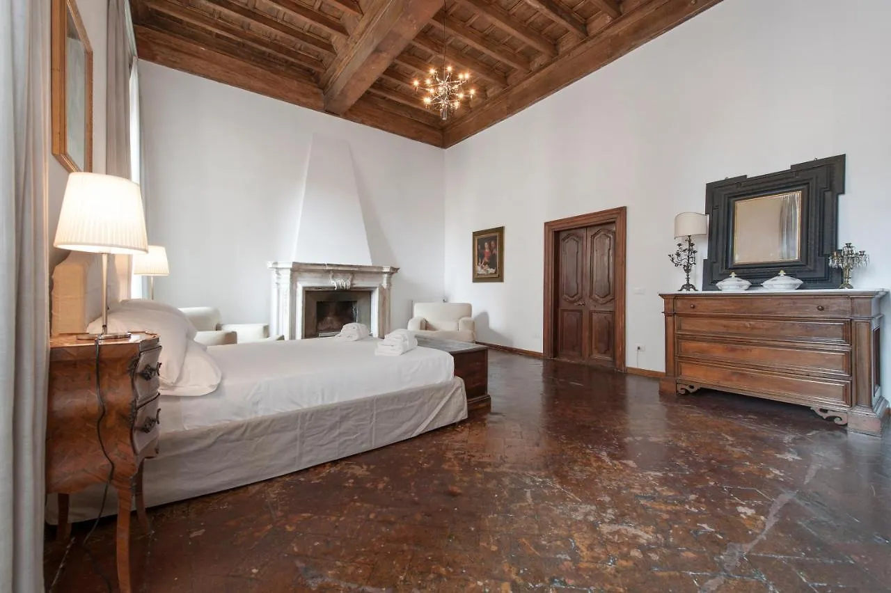 Ancient Palace In Downtown Rome Italy